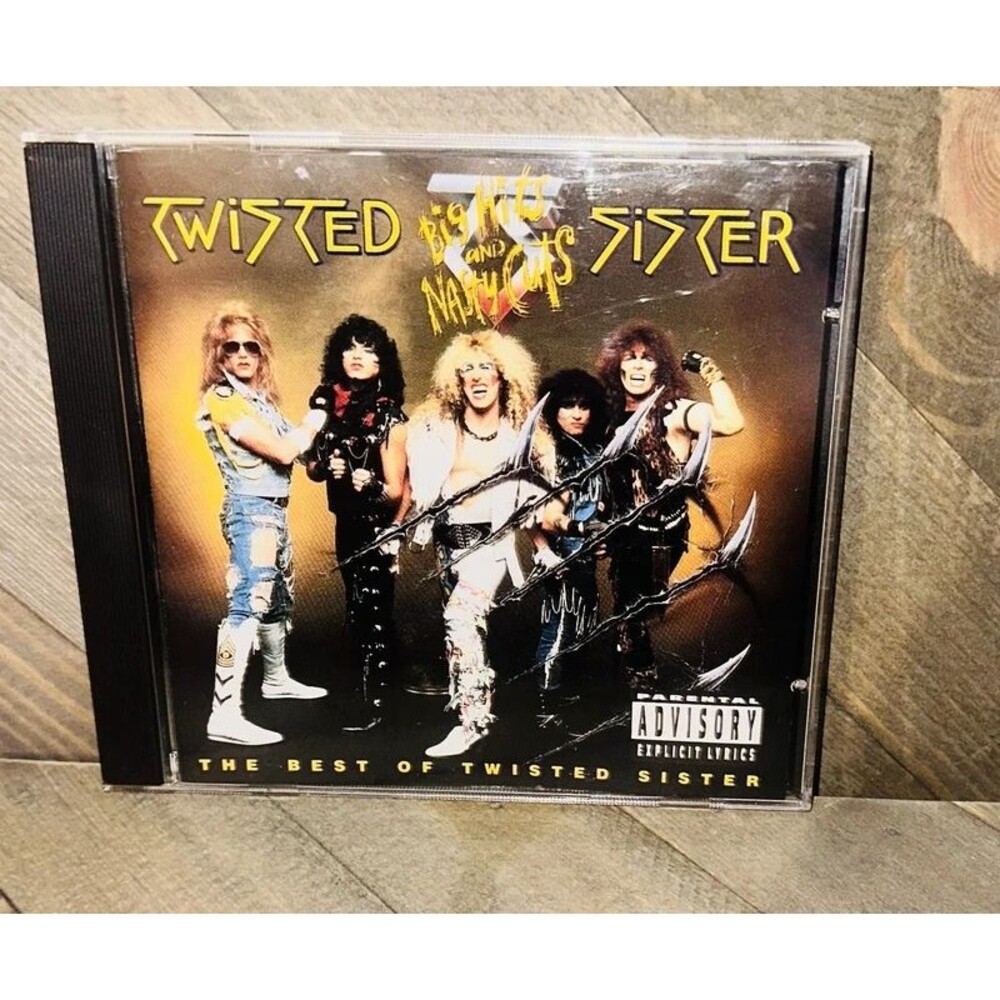 Twisted Sister Big Hits and Nasty Cuts Music CD 1992